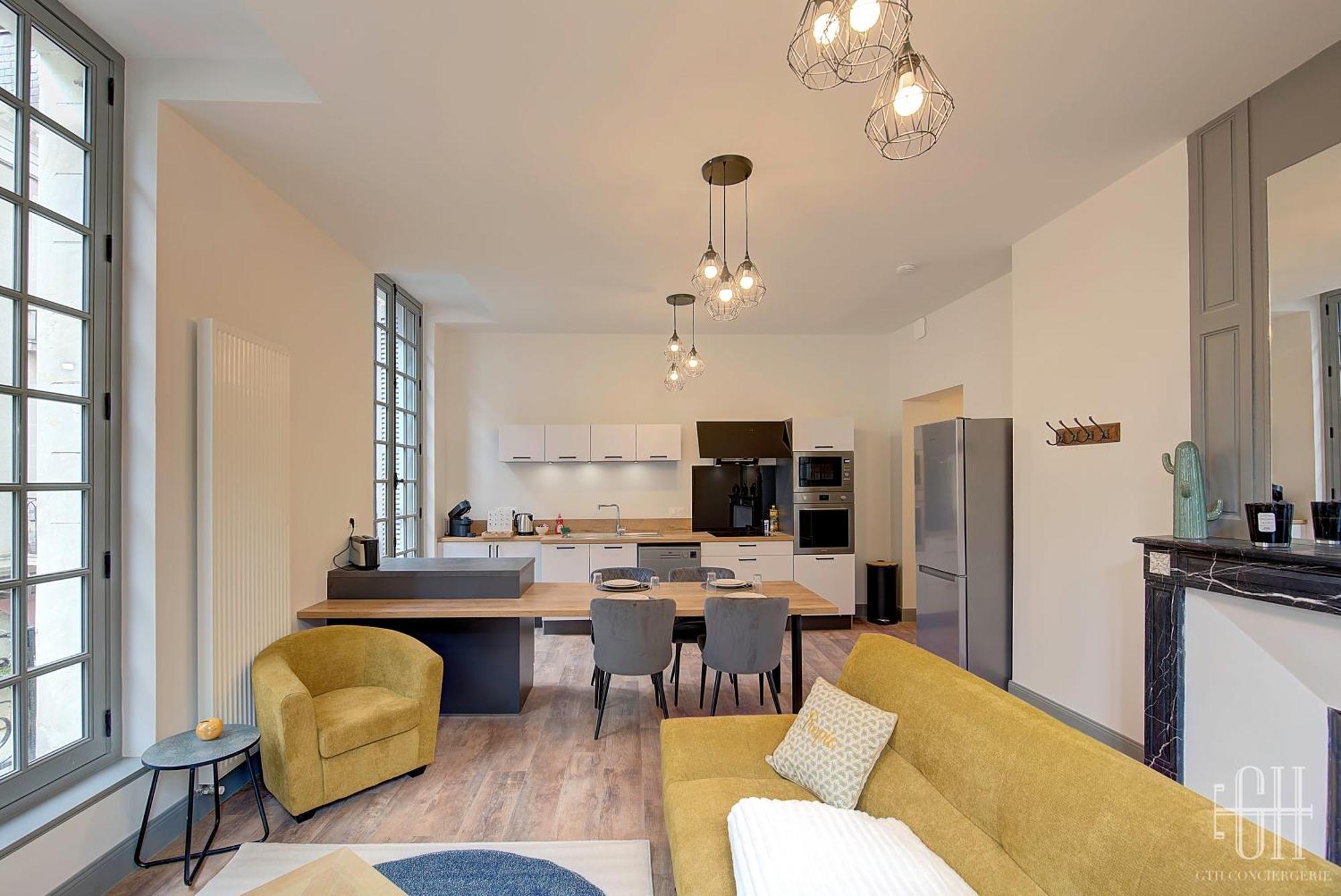 Apartament Le Racine / Colbert - Bords De Loire Tours Zewnętrze zdjęcie