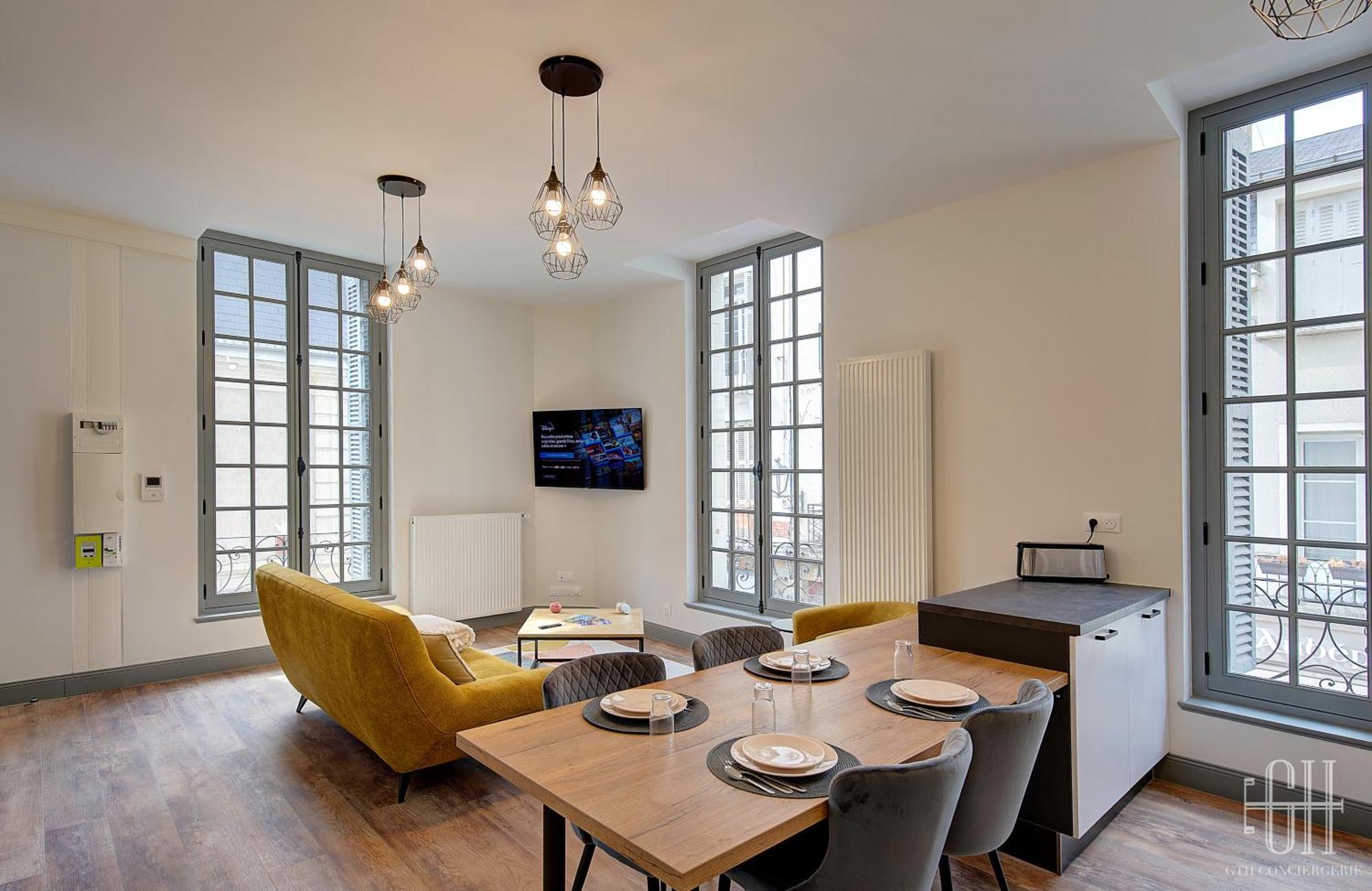 Apartament Le Racine / Colbert - Bords De Loire Tours Zewnętrze zdjęcie